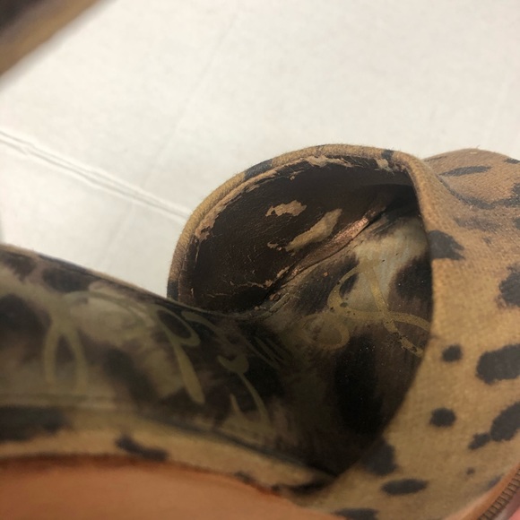 Sam Edelman | Cheetah Print Wedges - Picture 7 of 9